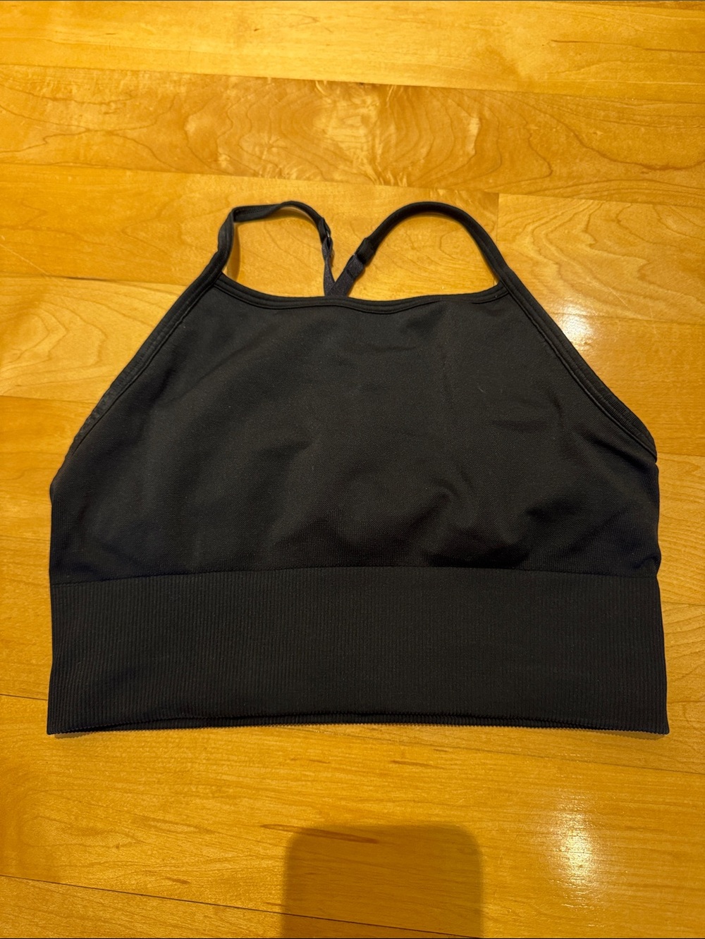 Lululemon Black High-Neck Sports Bralette